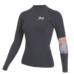 Mystic Lunar L/S Vest Neoprene 2mm Donne Rash Guard -OndaSport Italia mystic lunar l s vest neoprene 2mm women rash guard ty